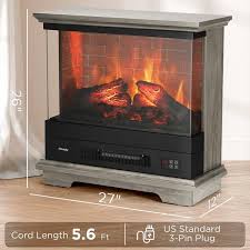 Electric Convection Fireplace Heater