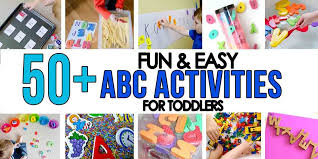 45 alphabet activities for kids busy