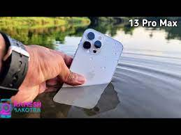 apple iphone 13 pro max water test
