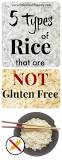 Does instant rice have gluten?