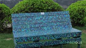 Recycled Plastic Outdoor Garden Bench