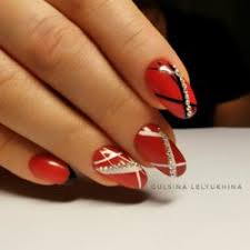 As before, the main color in nail art. Valentine S Day Nails The Best Images Page 2 Of 9 Bestartnails Com