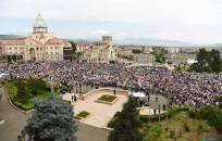 В Степанакерте стартовал очередной митинг всенародного ...