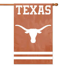 texas longhorns applique banner flag