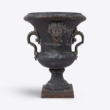 18th Century French Cau Urns