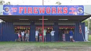 family owned fireworks stand mama
