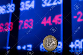 Stock Exchange Chart With Euro