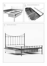 how to emble an iron bed frame