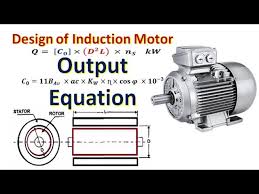 induction motor output equation