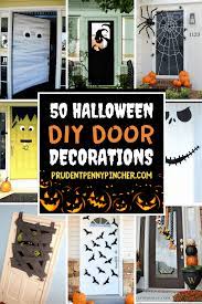 50 diy halloween door decorations