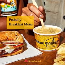 potbelly breakfast menu with options