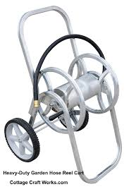 heavy duty garden hose reel cart