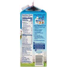 blue diamond almond milk lactose free
