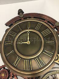 Steampunk Astrolabe Wall Clock Home
