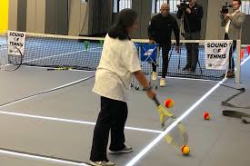 Our mission is to foster national and international amateur sports competition. Sound Of Tennis Blind Visually Impaired Athletes Play At Court 16