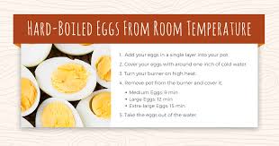 how to hard boil an egg the ultimate