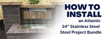 Stainless Steel Spillway Project Bundle