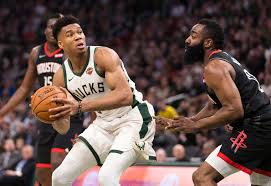 Giannis antetokounmpo has a towering height of 211 cm or 6'11 feet inches whereas he weighs 110 kg and 242 lbs. James Harden Not Impressed With Giannis Antetokounmpo
