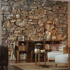 Chico Wall Mural Stone Wall Design