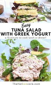tuna salad with greek yogurt recipe