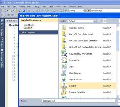 generate a report using crystal reports