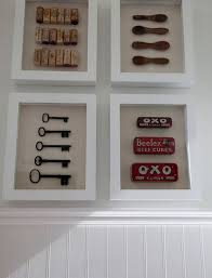 how to decorate your home with shadow boxes