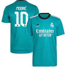 Real Madrid 21/22 Luka Modrić Alternatif Forması - Sekiz Numara