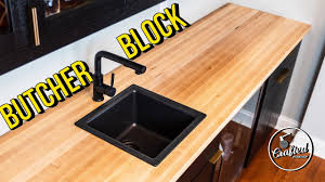 Thank you so much for watching 😊. How To Build Install Butcher Block Countertops Home Bar Pt 4 Youtube