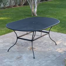 Iron Patio Furniture Outdoor Dining Table