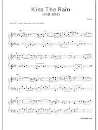 Piano browse notes from yiruma » more arrangements of 'kiss the rain' » release date: Piano Sheet Music Kiss The Rain Yiruma Piano Sheet
