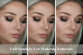 fall smokey eye makeup tutorial