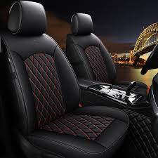 Luxury Pu Quilted Faux Leather Car Seat