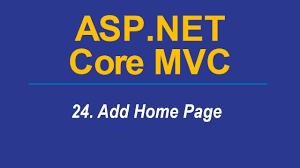 24 home page asp net core mvc you