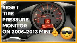 how to reset tire pressure monitor on