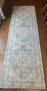 minnah handwoven printed runner rug