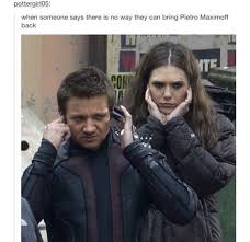 There is currently no wiki page for the tag pietro maximoff. Funny Marvel Pietro Maximoff And Fangirl Image 6220174 On Favim Com
