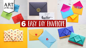 diy envelopes paper craft ideas