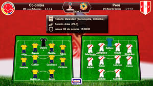Colombia juega este martes contra ecuador en la cuarta fecha de la eliminatoria mundialista a catar 2022 y luego de la. Colombia Y Peru Salen Al Ruedo En Pos Del Triunfo Erbol Digital Archivo