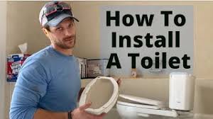 how to install a toto toilet after