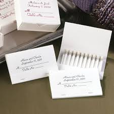 Personalized Place Card Matches Invitations By Dawn