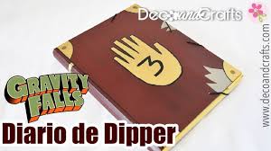 DIY Diario de Dipper Gravity Falls - DecoAndCrafts - YouTube