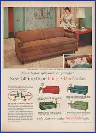 hide a bed sofa furniture ephemera