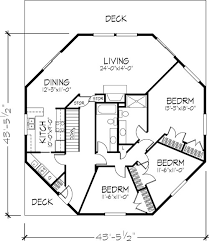 Contemporary House Plan With 3 Bedrooms