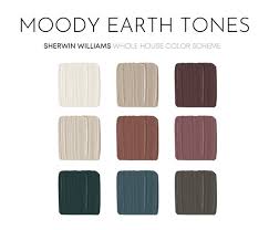 Moody Earth Tones Sherwin Williams