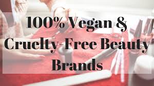 vegan free beauty brands