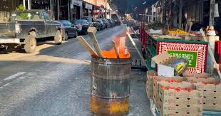Italian Market Barrel Fire Is