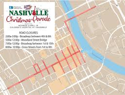 2019 Parade Route Road Closure Information Nashville