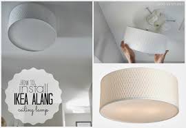 Duo Ventures How To Install Ikea Alang Ceiling Lamp