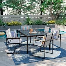 henning rectangle patio dining table