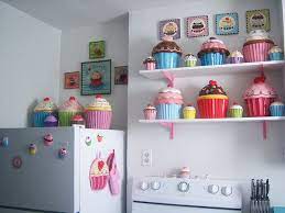 Right from that cute little pantry to the storage jars, from the kitchen walls to the menu board this one has got a love and coffee theme printed on the towels, and looks absolutely adorable! 53 Cupcake Kitchen Ideas Cupcake Kitchen Decor Kitchen Themes Kitchen Decor